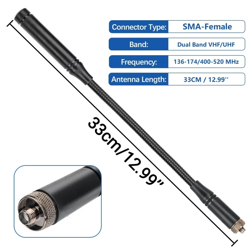 Baofeng UV-25 Gooseneck Tactical Antenna - Image 2