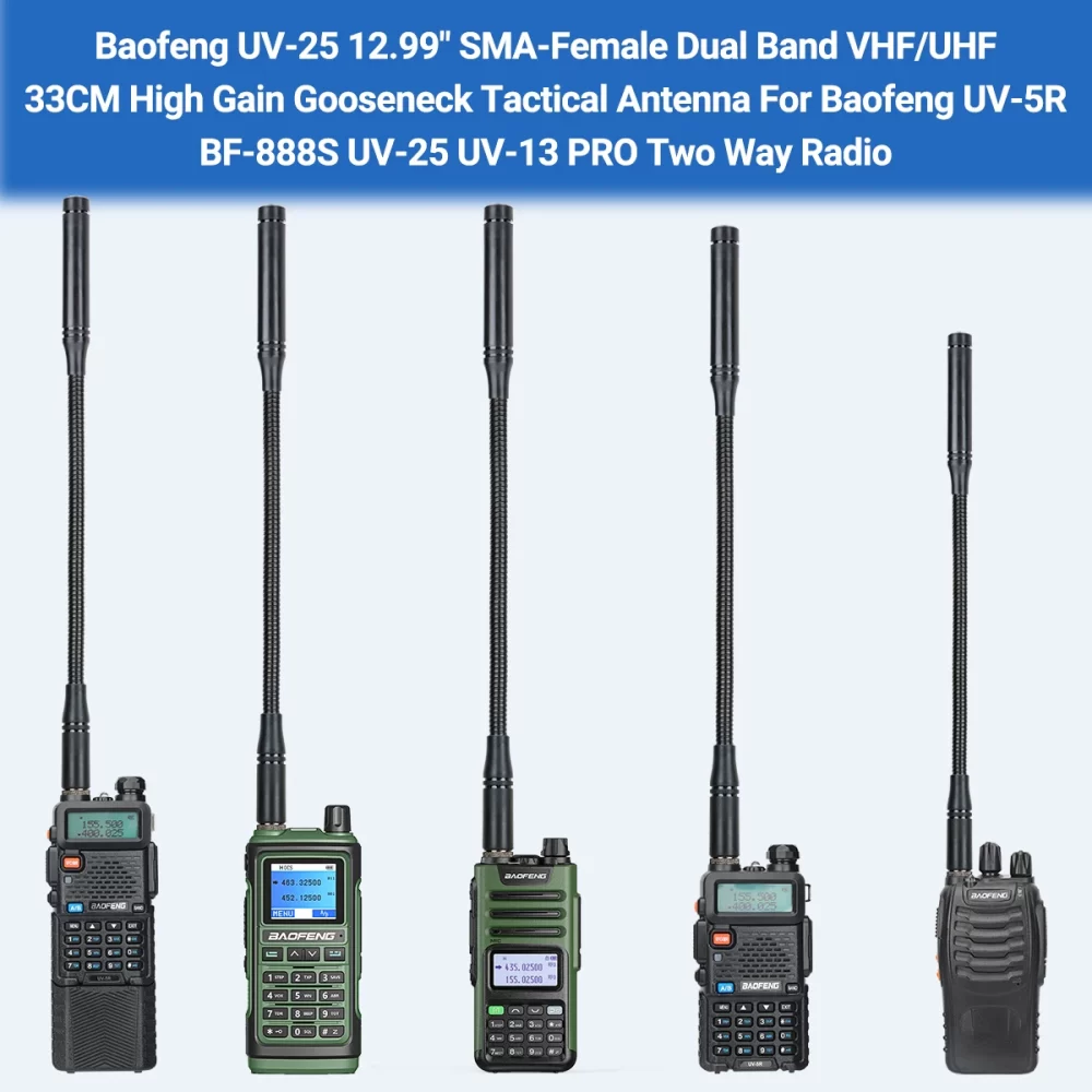 Baofeng UV-25 Gooseneck Tactical Antenna - Image 5