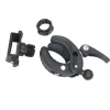 Handheld Ham Radio Holder Suitable For Motorcycle Handlebar Clamp Holder Suitable For Radio Microphone Holder With Back Clip - Image 3