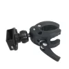 Handheld Ham Radio Holder Suitable For Motorcycle Handlebar Clamp Holder Suitable For Radio Microphone Holder With Back Clip - Image 4