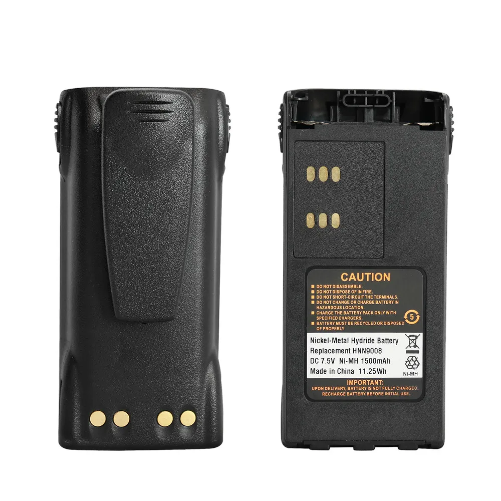 HNN9008 1500mAh Ni-MH Battery For Motorola GP328 GP338 GP340 GP360 GP380 HT750 HT1250 HT1250 LS+ HT1550 Portable Radios