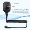 Waterproof Shoulder Speaker Microphone For KENWOOD For BAOFENG UV5R 360-Degrees Swivel Clip Radio Walkie Talkie Parts - Image 3