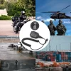 Waterproof Shoulder Speaker Microphone For KENWOOD For BAOFENG UV5R 360-Degrees Swivel Clip Radio Walkie Talkie Parts - Image 6