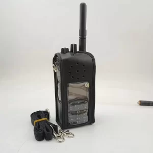 Radio Case Leather Pouch Protective sleeve Bags for Motorola DP4800/ DP4801e/ XIR P8668i /P8668 /GP338D/GP338D+...