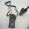 Leather Protective Sleeve Bag Case with Fixed Belt Loop for Motorola DP4800 XPR P7550 Two Way Radio Walkie Talkie - Image 5
