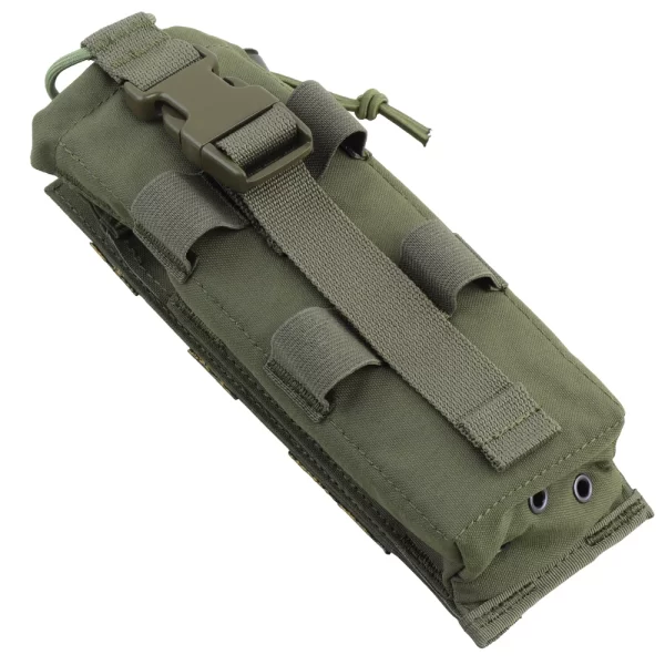 Tactical PRC 152/148 MBITR Radio Pouch MOLLE Walkie Talkie Retention Bag Quick Release Drop-down Hunting Belt Vest Accessories - Image 3