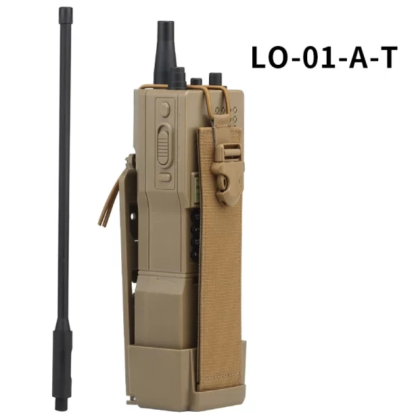 Tactical PRC-152 Radio Model Hunting Airsoft CS Military Fans Cosplay Dummy Decoration Collection MOLLE Vest Accessories ABS - Image 2