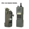Dummy Military Radio PRC-152 Model Simulation Molle Adapter Pouch Talkie Walkie Movie Props No Function Cosplay Decoration Toy