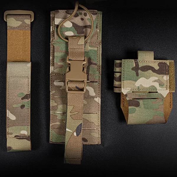 Universal Ham Radio Pouch Multi Platform Radio Chassis Mk5 MPRC MOLLE Retenton General Bag For PRC 163 152 Motorola APX Walkie talkie - Image 5