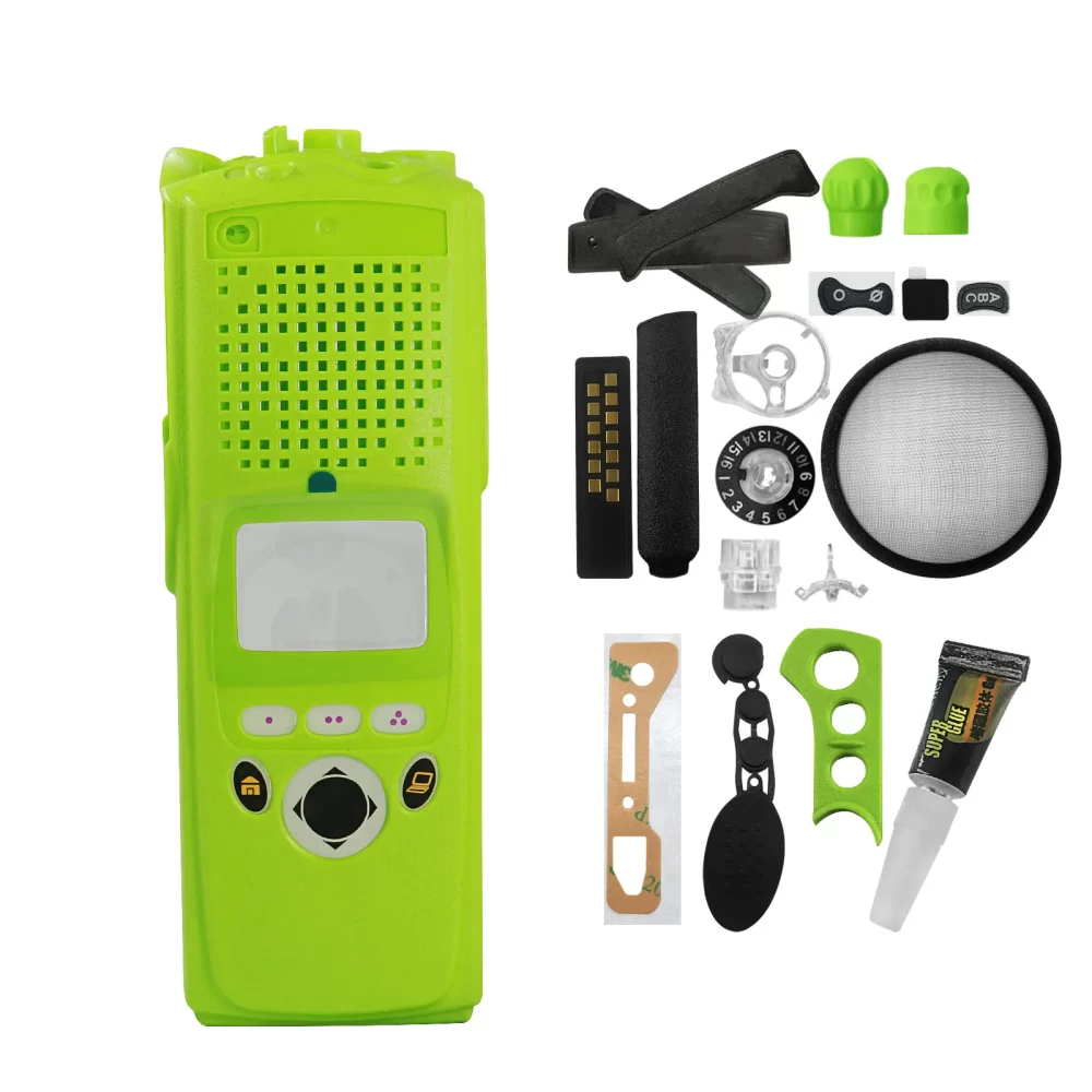 Green Two-way Radios Limited Keyboard Housing Case For Motorola  XTS5000 M2 Model 2 Walkie Talkie Accessories