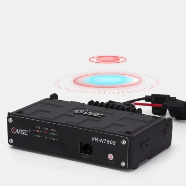 VR-N7500 Dual Band Transceiver Mobile Radio Station VHF 136-174 UHF 400-470MHz Amateur Radio Walkie Talkie 50W Bluetooth Radio - Image 2