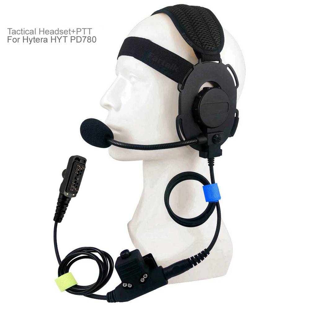 Walkie Talkie FT03 Tactical Headset U94 PTT for Hytera HYT PD702 PD700 PD700G PD780 PD780G PD780GM Radio  Headphone