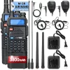 Baofeng M-5R Air Band 3800mAh Two Way Radio