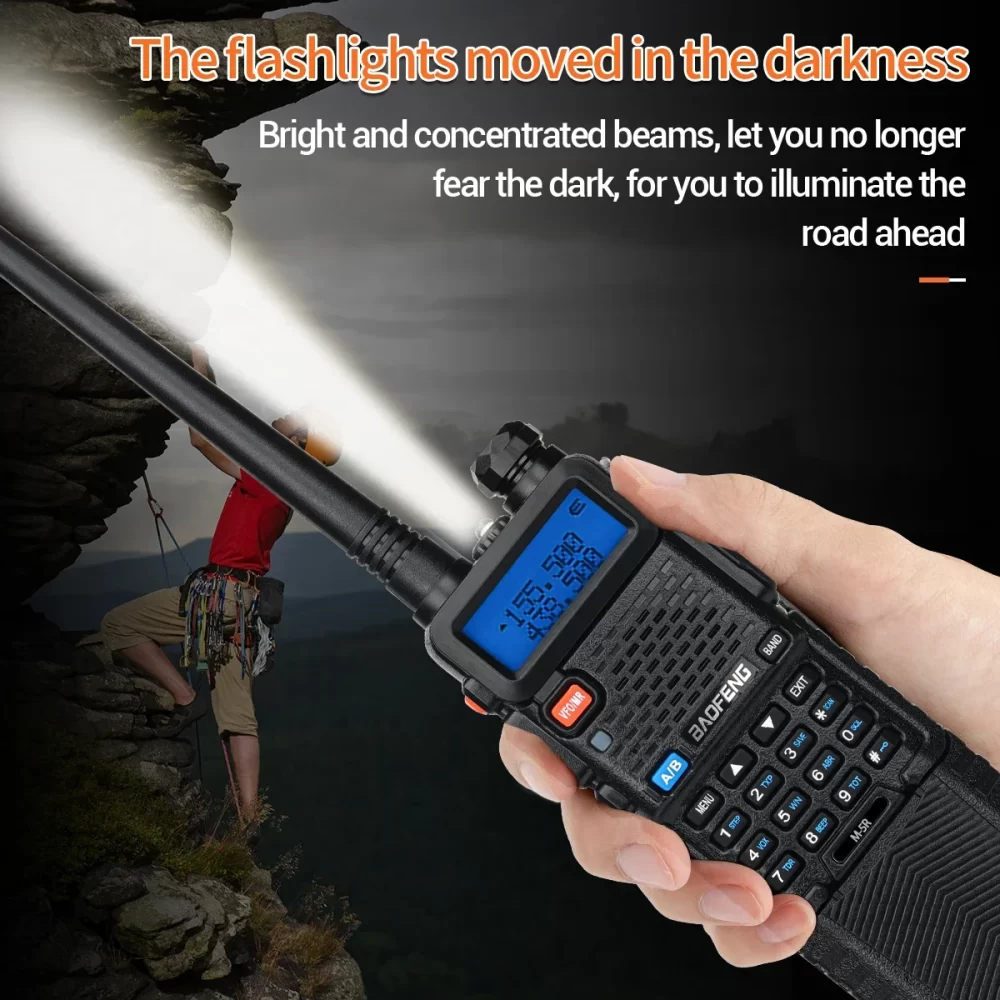 Baofeng M-5R Air Band 3800mAh Two Way Radio - Image 5