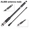 AL800 Walkie-talkie Antenna Extendable Dual Band High Gain SMA-Male Antenna For Puxing PX-2R TYT TH-UVF8D For Yaesu FT-FT-60 R  - Image 2