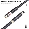 AL800 Walkie-talkie Antenna Extendable Dual Band High Gain SMA-Male Antenna For Puxing PX-2R TYT TH-UVF8D For Yaesu FT-FT-60 R 