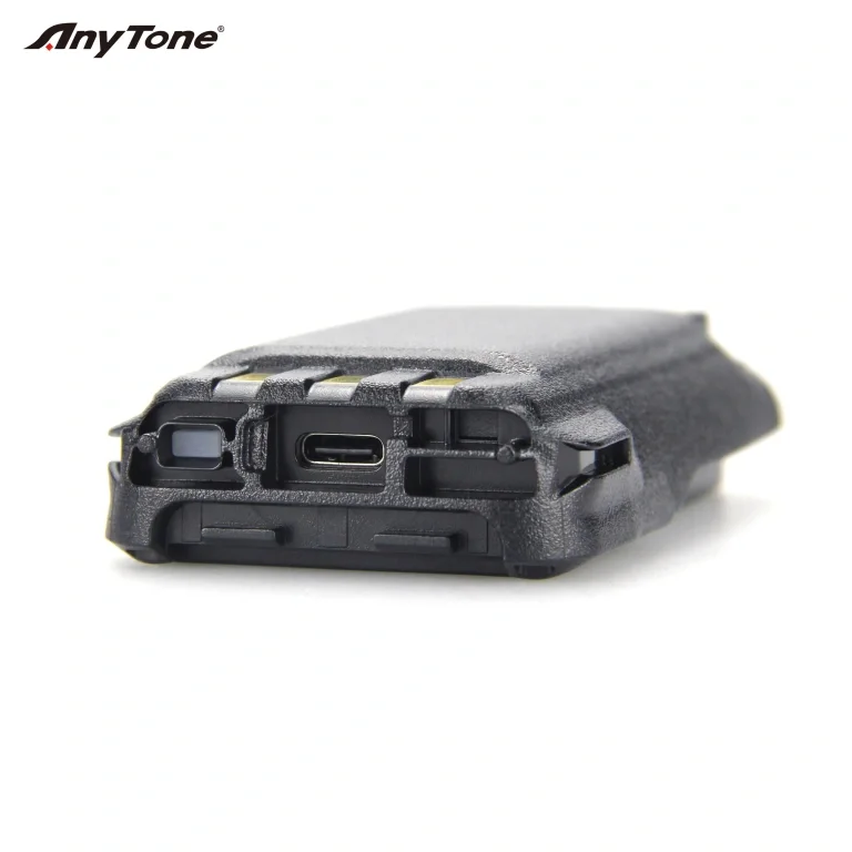 AnyTone Original Type-C Battery Pack With Clip 7.4V 3100mAh for AT-D878UV Plus AT-D878UV AT-D868UV AT-D878S DMR Walkie Talkie