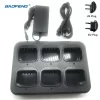 HYT Six Way Rapid Battery Charger for Hytera TD500 TD520 TD530 TD560 PD700G PD500 PD560 PD780G PT580H Radio