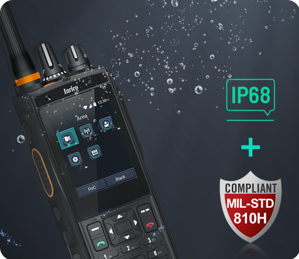 3 IN 1 DMR Transceiver Inrico IRC380 Mobile Phone Smart Multi-Mode IP68 POC Network Radio - Image 2