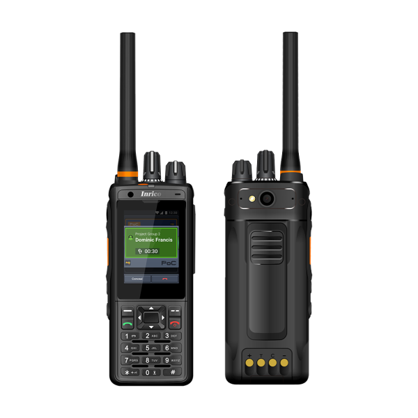 3 IN 1 DMR Transceiver Inrico IRC380 Mobile Phone Smart Multi-Mode IP68 POC Network Radio