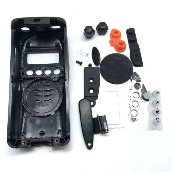 New Front Panel Kits Cover Case Housing Shell with Volume Channel Knobs for Kenwood Radio TK3217 TK3212 TK2212 TK2217 TK-3217 TK-2217 - Image 2