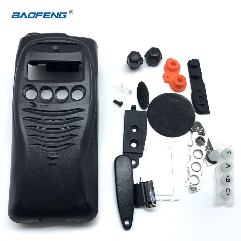 New Replacement Housing Shell with Volume Channel Knobs for Kenwood Radio TK3217 TK3212 TK2212 TK2217 TK-3217 TK-2217