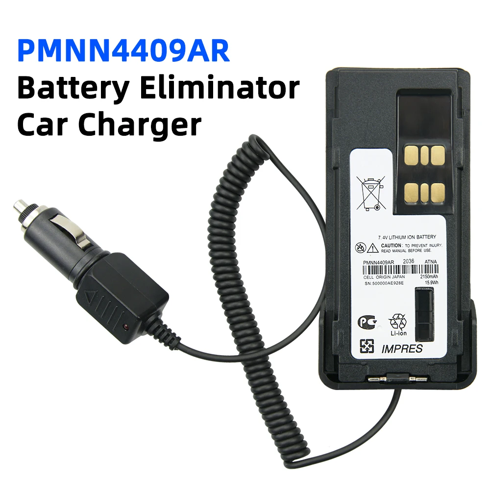 Car Battery Eliminator Charger Adaptor for Motorola GP320 GP328 GP329 GP338 GP340 GP360 GP380 GP680 HT750 PRO5150 MTX850 Radio
