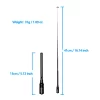 Telescope Antenna NA-774 SMA-F UHF VHF 144Mhz 430Mhz Quansheng UV-K5 Two Way Radio Talki Walki For BAOFENG UV-5R - Image 2