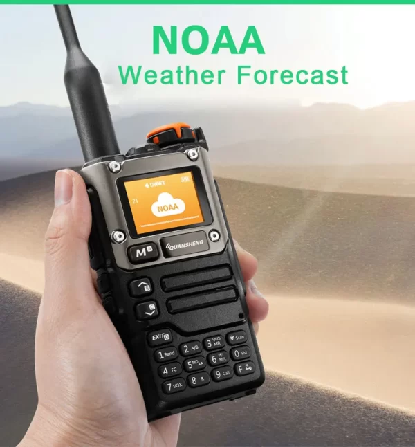 Latest Desert camouflage Quansheng UV-K6 Walkie Talkie - Image 4