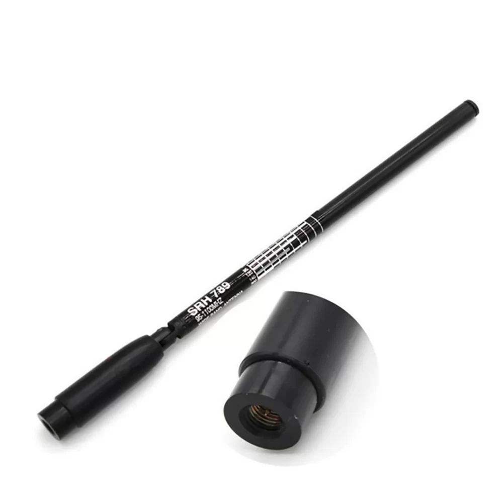 SRH789 Gain Antenna SMA Female/Male Connector 95-1100MHz Foldable Dual Band Telescopic Antenna For Walkie Talkie Radio Accessory - Image 6