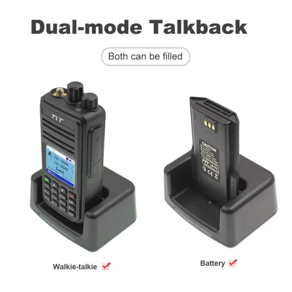 TYT NEW AES256 Encryption MD-UV380/390 Digital Walkie Talkie VHF UHF Dual Band Waterproof Radio GPS Ham Radio DMR Portable Transceiver - Image 4