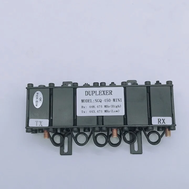 UHF Duplexer 10W 400-470MHz MINI Duplexer for Two Way Radio Repeater