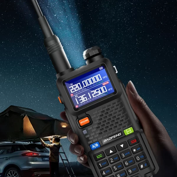 UV-5RH Pro Max Air Band 14.5W 3800mAh AM FM Radio Six Band 65-520MHz UV-5RM Walkie Talkie USB C Frequency Copy Update UV-5RH Pro - Image 6