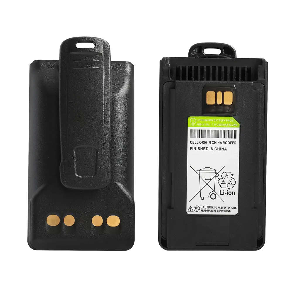Walkie Talkie FNB-V134 2600mAh Li-ion Battery for VX264 EVX-534 EVX-539 Radio