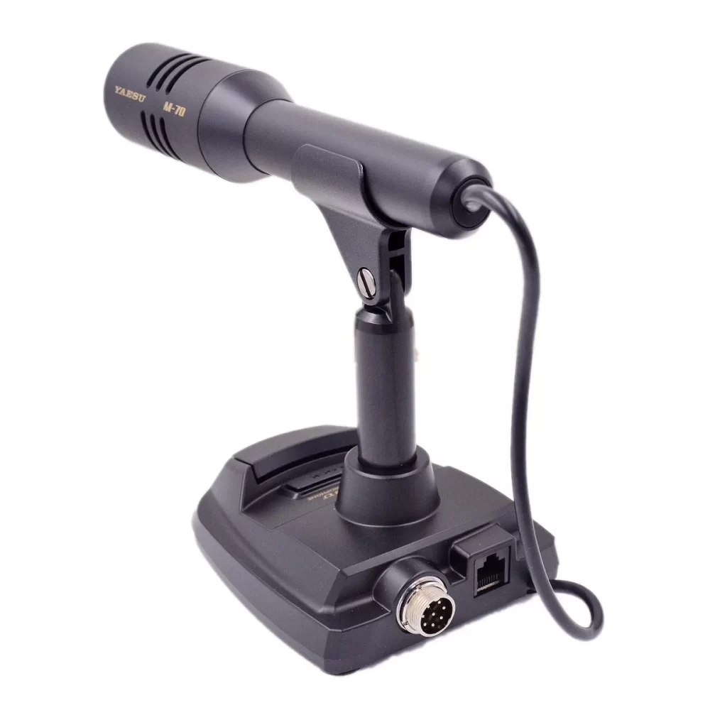 YAESU M70 Desktop Microphone 8 Pins Enhanced Audio Quality Built-in Low-cut Filter for FTDX101 DX9000 FT450 Table Loudspeaker - Image 3