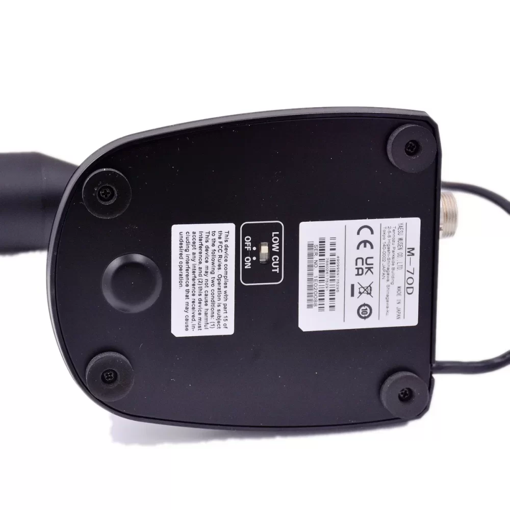 YAESU M70 Desktop Microphone 8 Pins Enhanced Audio Quality Built-in Low-cut Filter for FTDX101 DX9000 FT450 Table Loudspeaker - Image 4