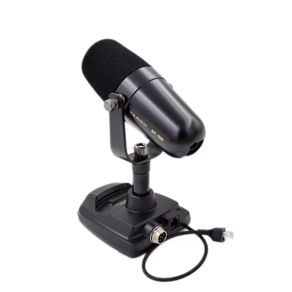 YAESU M90D Desktop PTT Microphone Enhanced Audio Quality Low Cut Filter Modular 8 Pins for FTDX101 DX9000 FT450 Table Loudspeaker - Image 2
