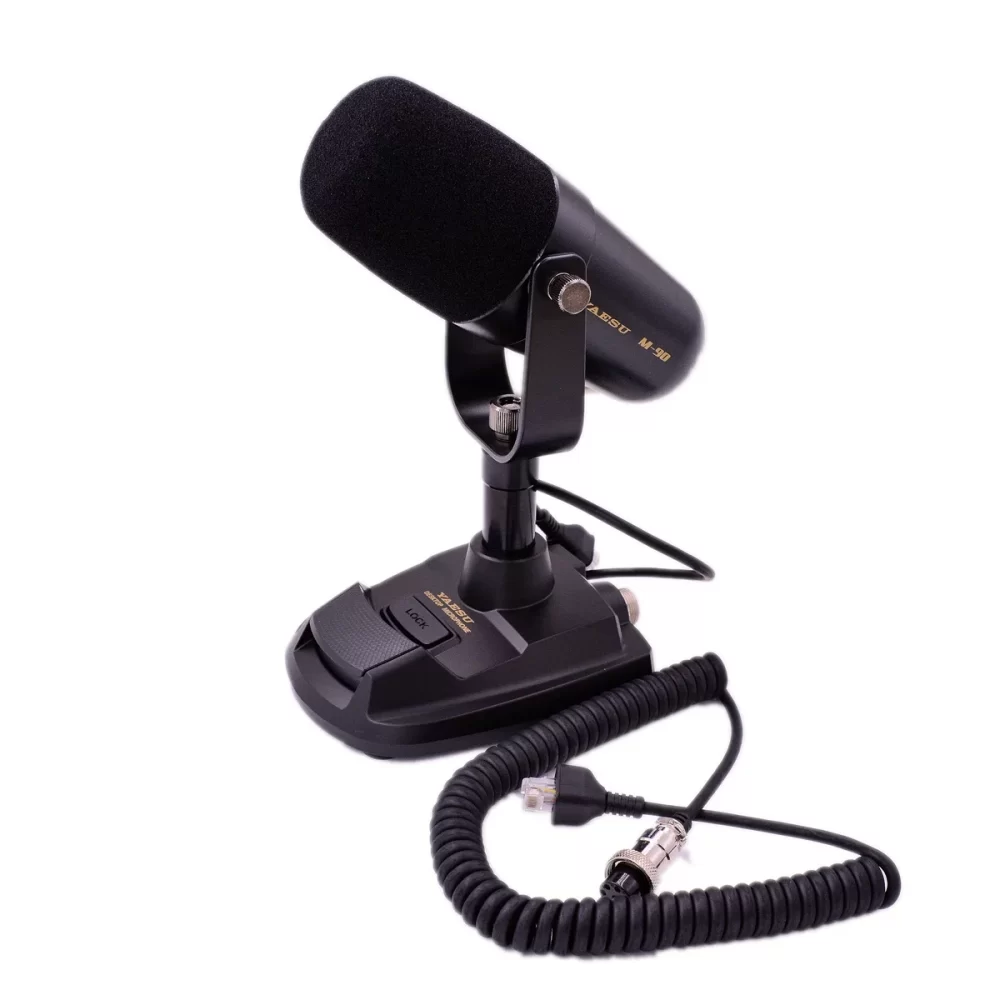 YAESU M90D Desktop PTT Microphone Enhanced Audio Quality Low Cut Filter Modular 8 Pins for FTDX101 DX9000 FT450 Table Loudspeaker - Image 5