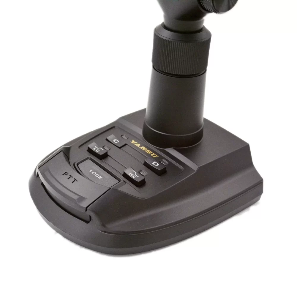Yaesu M100 Microphone Dynamic & Electret Keyboard 8 Pin RJ45 Extend Cable Dual Element Desktop Base Advance Microphones - Image 2