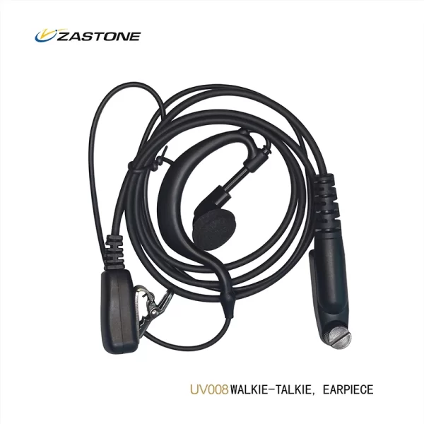 Walkie Takie Headset For Motorola GP328plus GP338plus GP344 GP388 EX500 Zastone UV008 Earphone Pin plug Ear Hook Earpiece