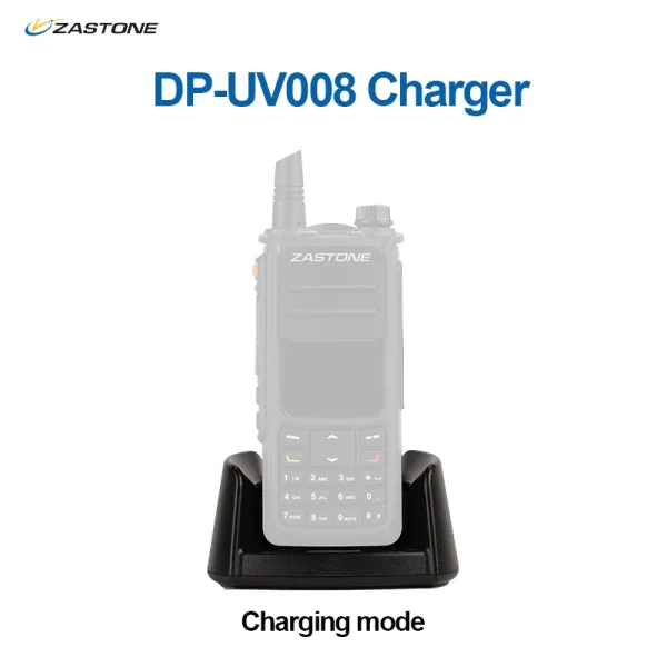 Zastone uv008 Walkie Talkie Charger DMA Two Way Radio EU US Plug Seat Type - Image 2