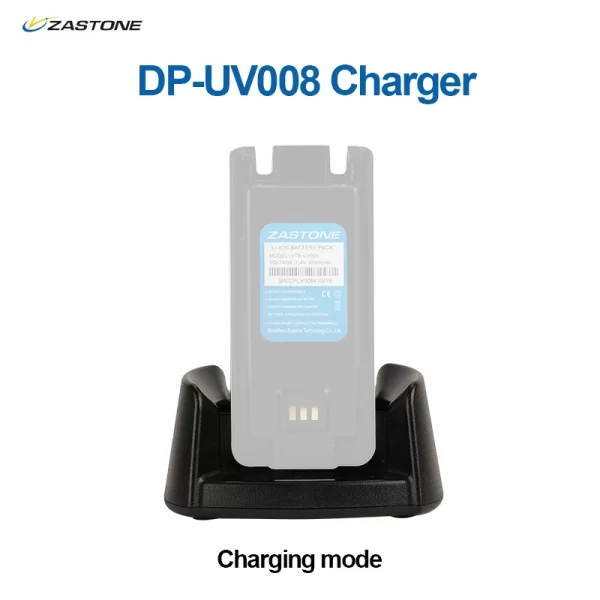 Zastone uv008 Walkie Talkie Charger DMA Two Way Radio EU US Plug Seat Type - Image 3