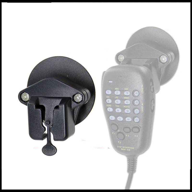 CB Mic Holder Mount car Walkie Talkie Hand Held Microphone Bracket Mounting for YEASU FT-7800 FT-7900 FTM-100D FT-817 857D