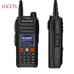Latest Baofeng UV27 AM FM Full Band LED Noise Reduction DTMF two-way radio