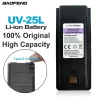 BAOFENG UV-25L Walkie Talkie Battery Type-C Charge BL-UV25 High Capacity Batteries
