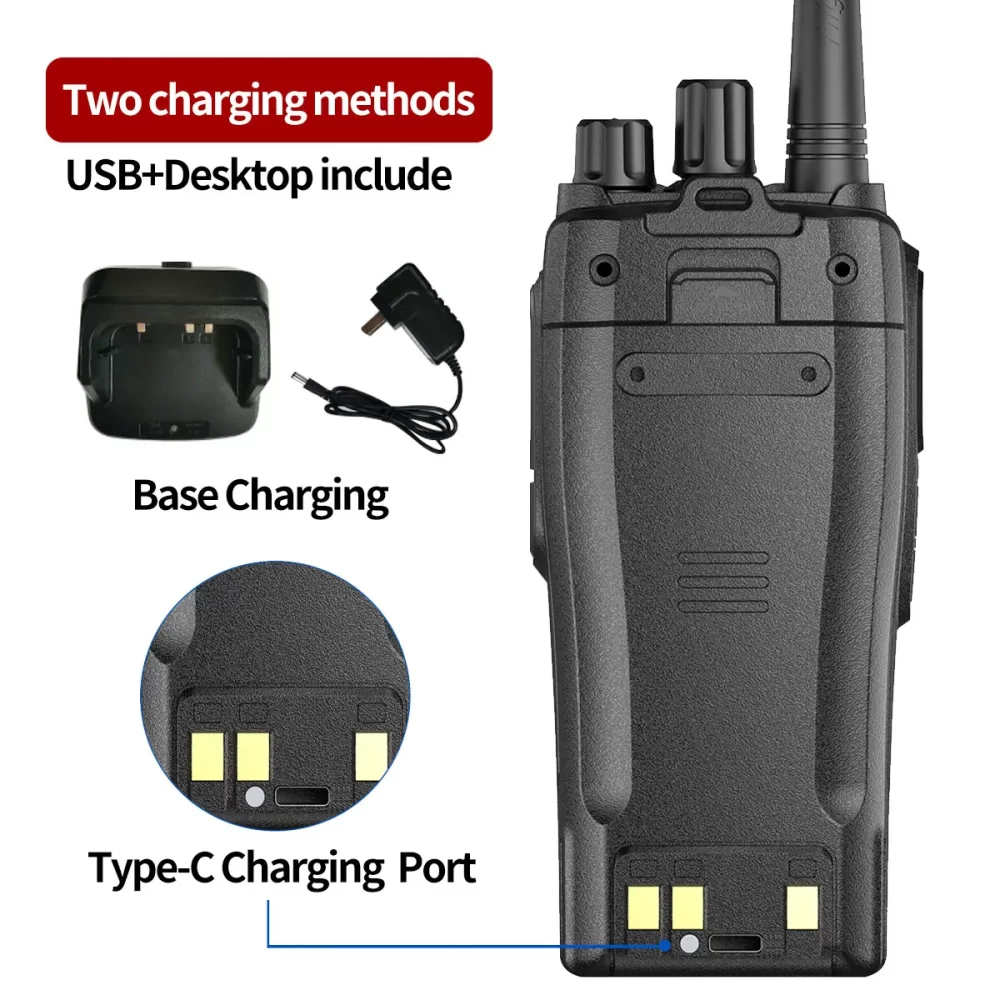 Baofeng BF1909 12W 4800mAh  UHF 400-470mhz Portable Radios BF-888S BF-1904 Upgrade - Image 2
