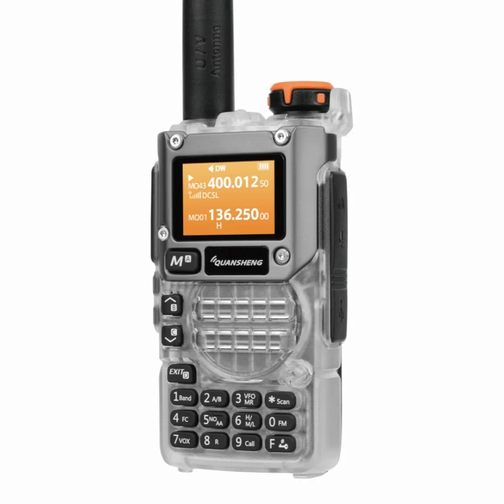 5pcs/lot Quansheng UV-K5(8) UV-K58 UV-K6 UVK58 Transparent Two way Radio - Image 2