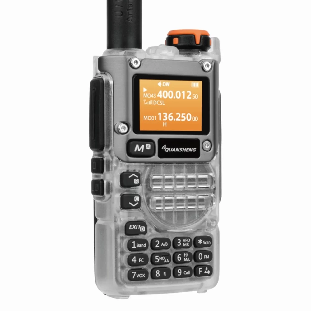 5pcs/lot Quansheng UV-K5(8) UV-K58 UV-K6 UVK58 Transparent Two way Radio - Image 3