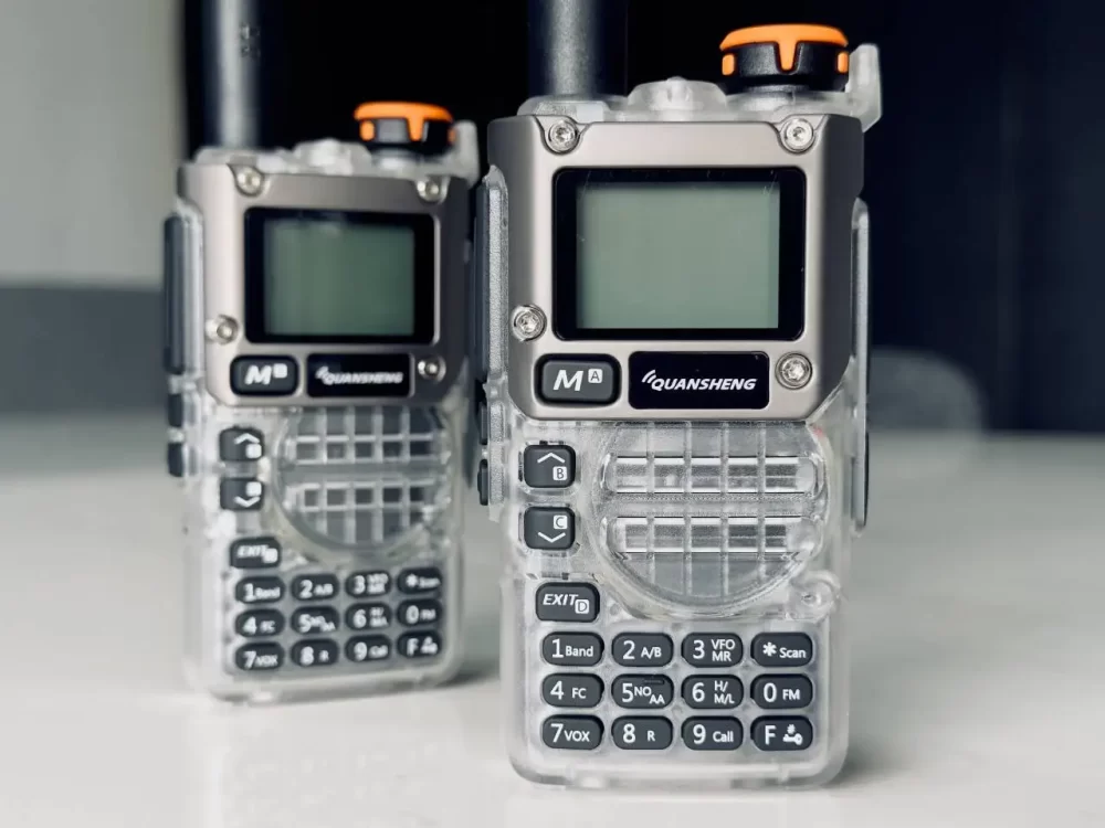 5pcs/lot Quansheng UV-K5(8) UV-K58 UV-K6 UVK58 Transparent Two way Radio - Image 4