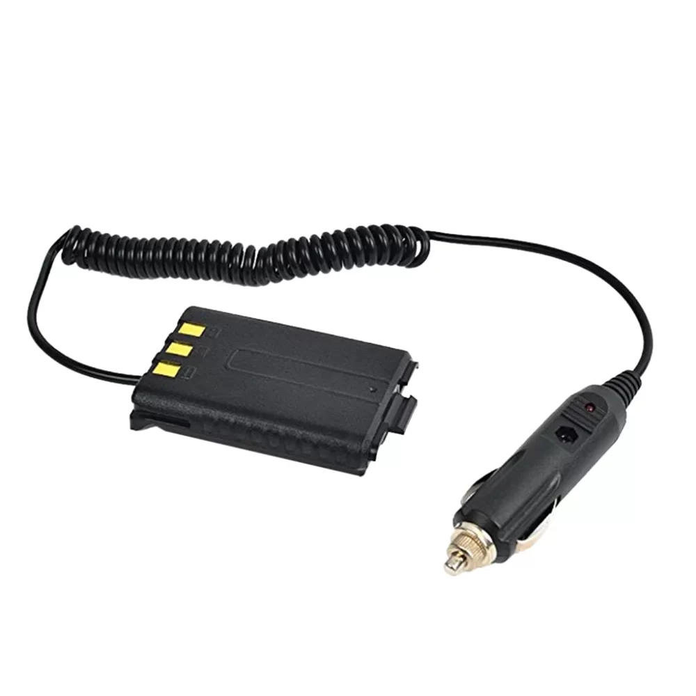 Car Charger Battery Eliminator Adapter 12V For Baofeng UV-5R UV-5R UV-5R Plus UV-5RE PLUS 2 Way Radio - Image 3